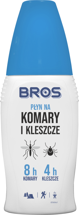 BROS Płyn na komary, meszki i kleszcze 100 ml — opakowanie